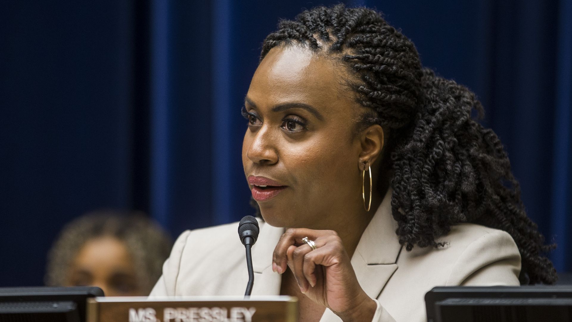 Ayanna Pressley.