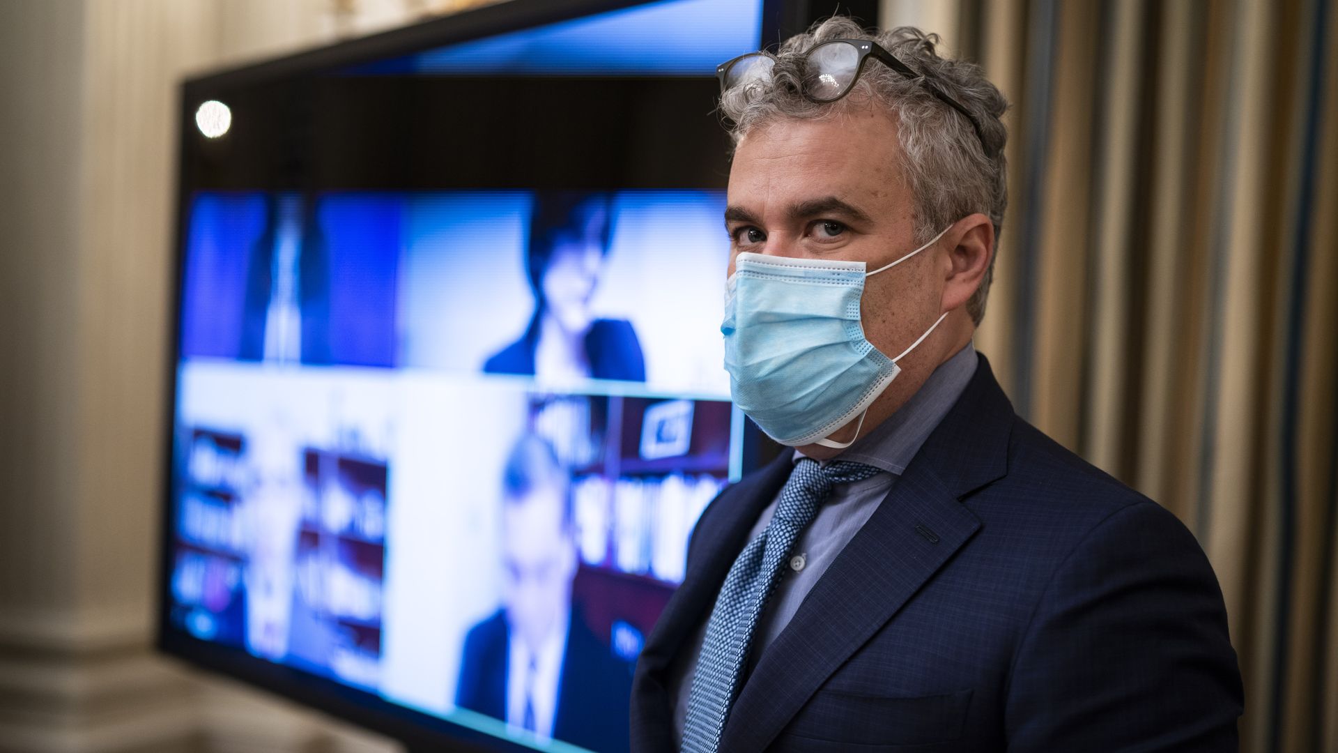 Coordinator of Covid-19 response and counselor to the President Jeff Zients