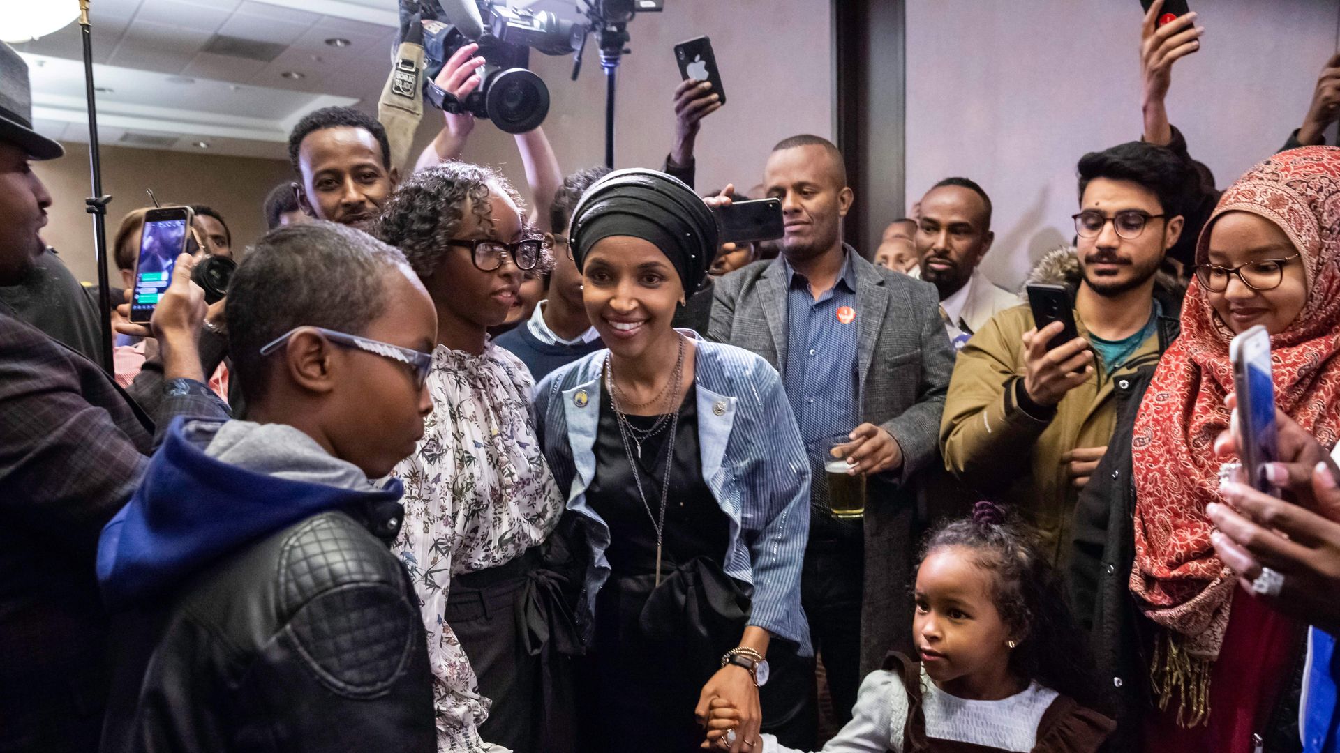 This is a congressional candidate with children