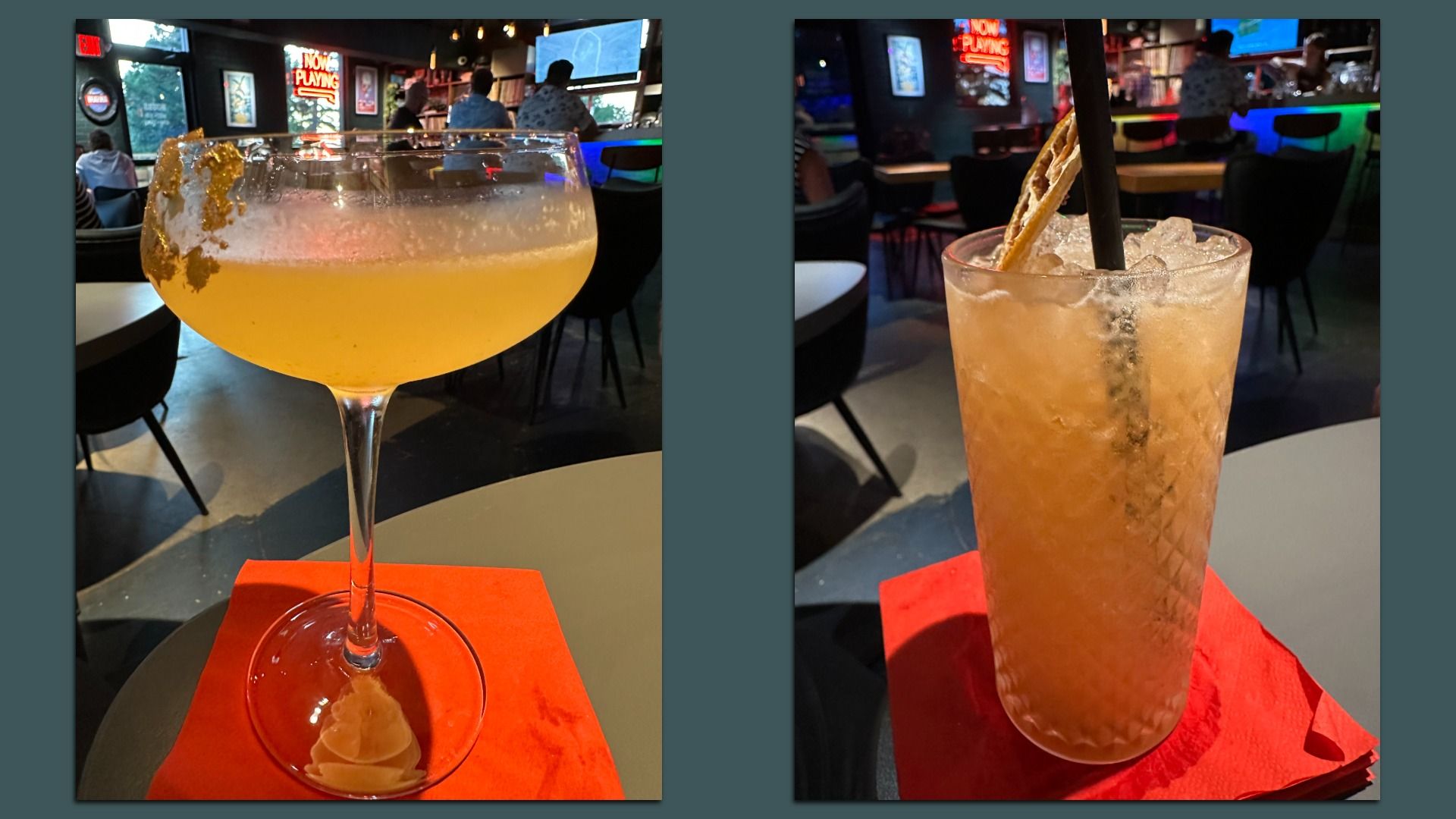 photos of cocktails