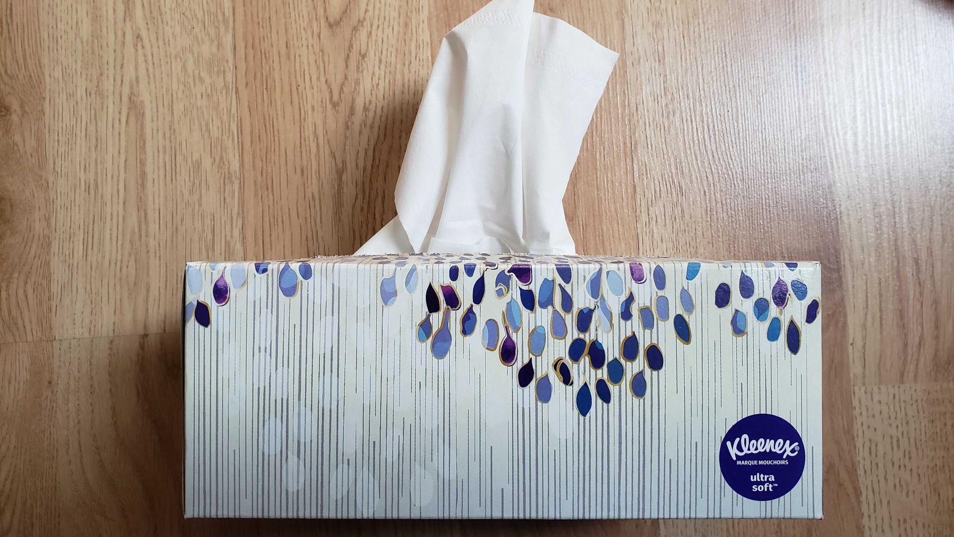box of tissues