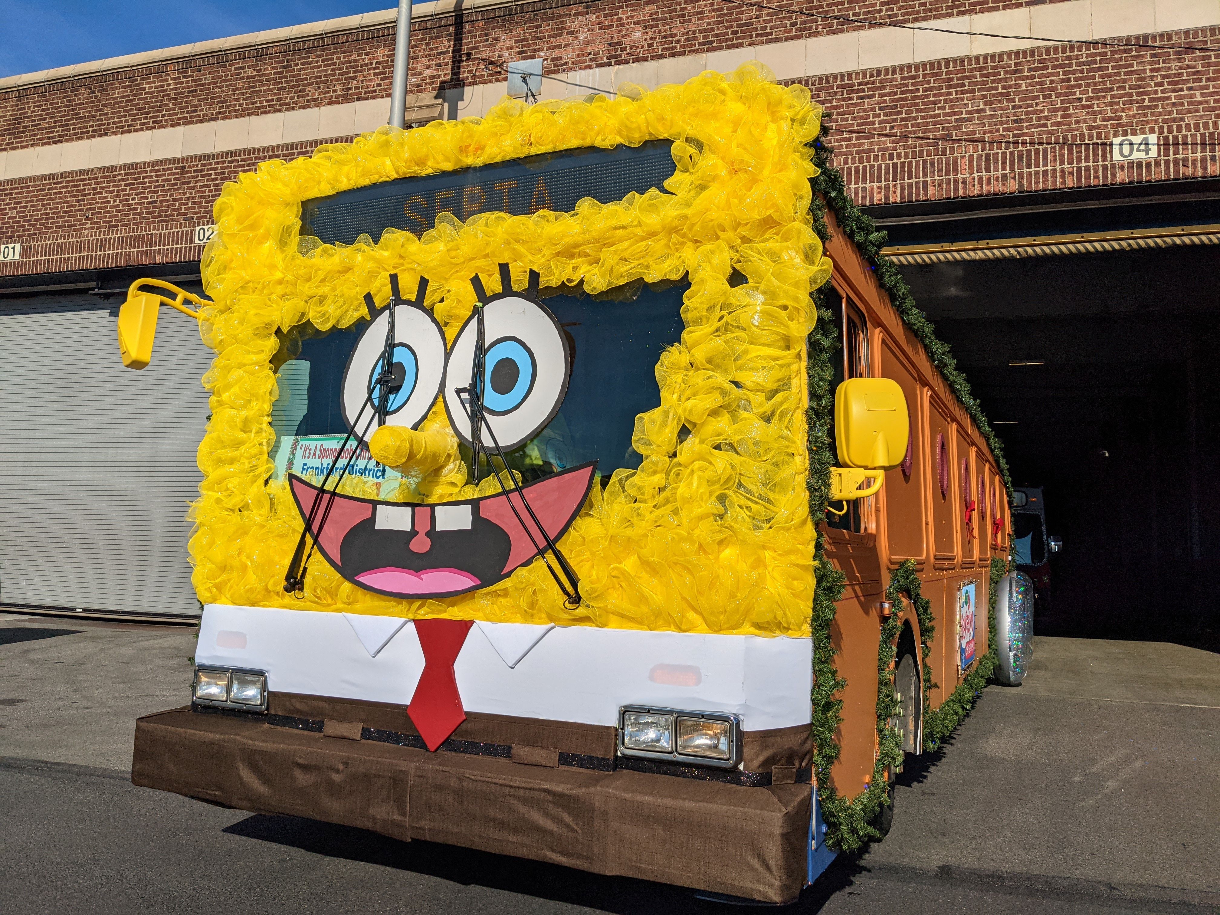  Frankford District’s  "SpongBob Christmas" took home second place in the annual decoration contest. 