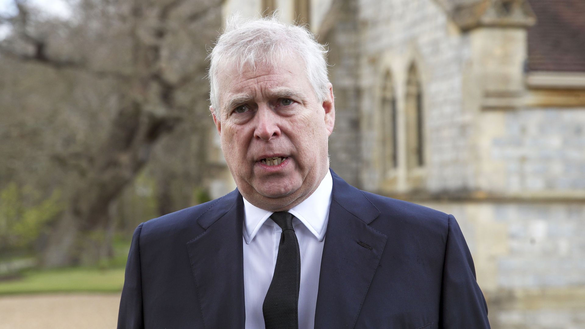Prince Andrew in Windsor, England, in April 2021.