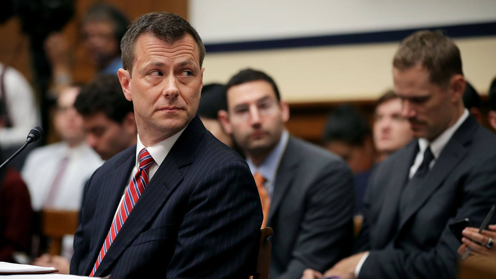 Former FBI official Peter Strzok. Photo: Chip Somodevilla/Getty Images