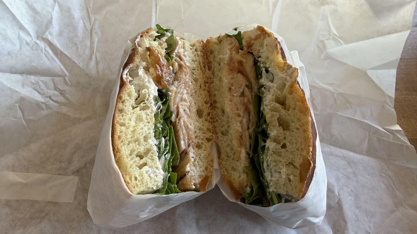 Grab lunch at the Paper Bag Sandwich Co.