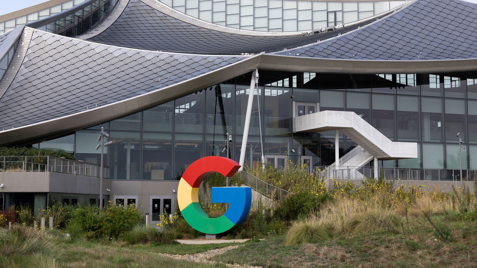 The Google headquarters in Mountain View, California.