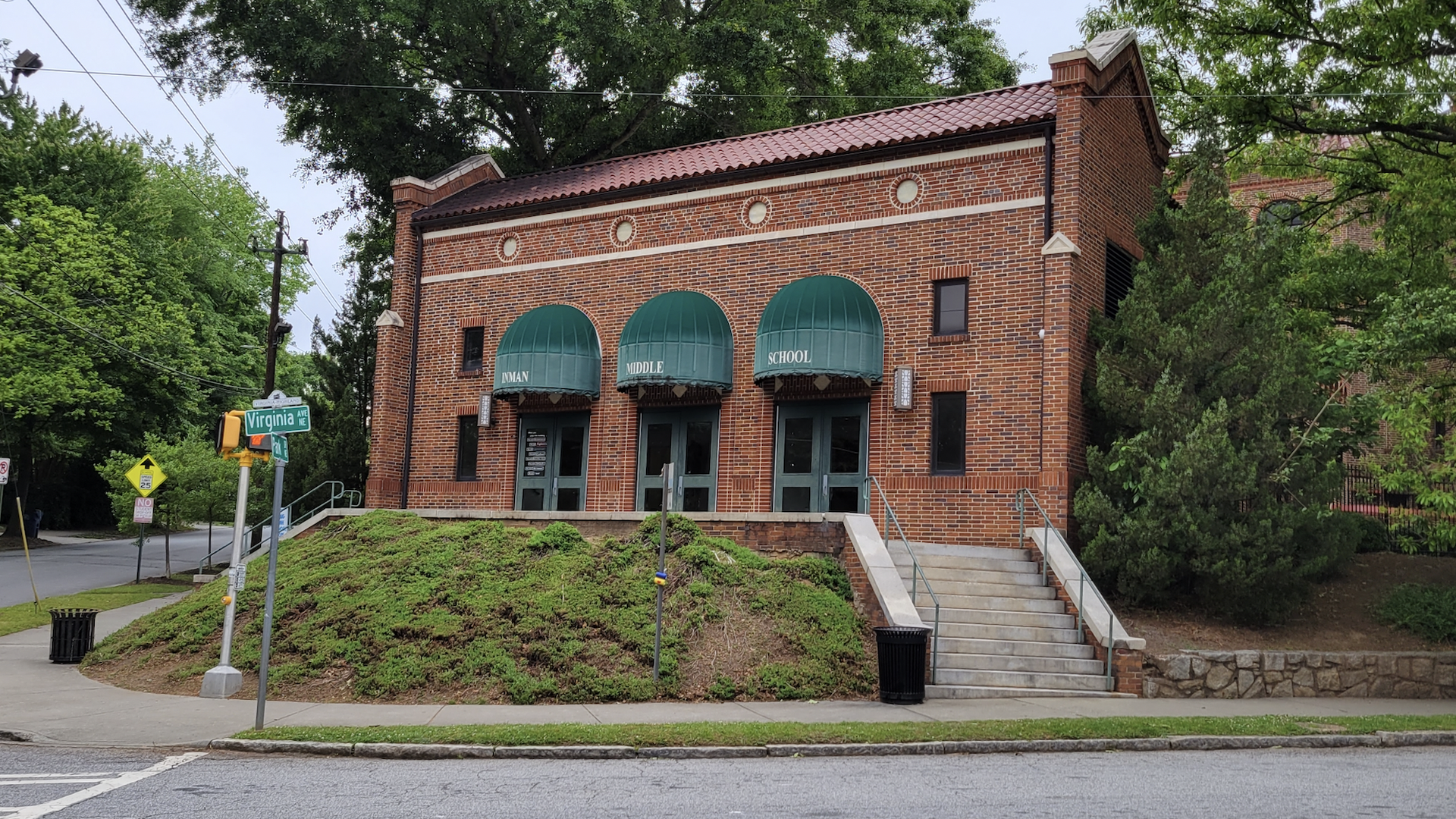The former Inman Middle School
