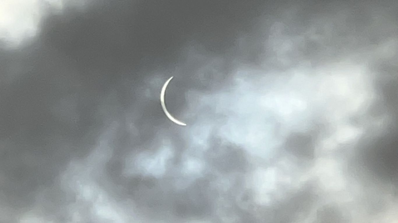 Nashville gets a cloudy view of the solar eclipse - Axios Nashville