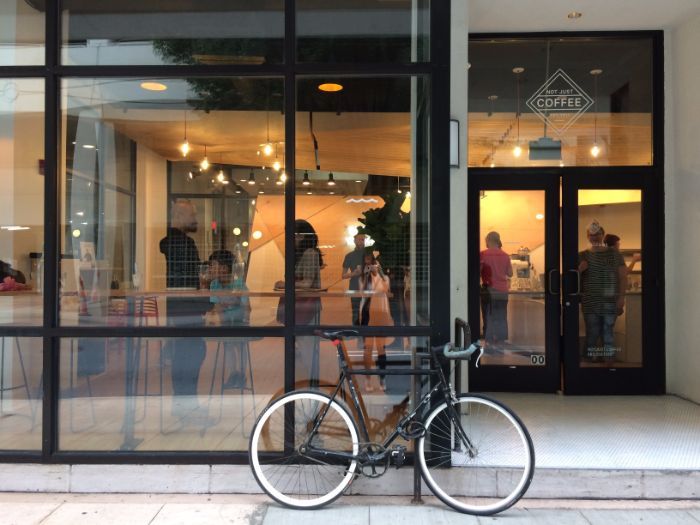 not just coffee hq packard place