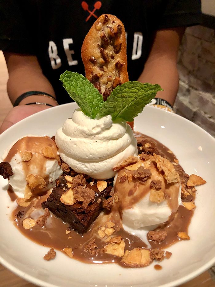 Dessert from Osteria LuCa, new Italian restaurant open in Park Road Shoo