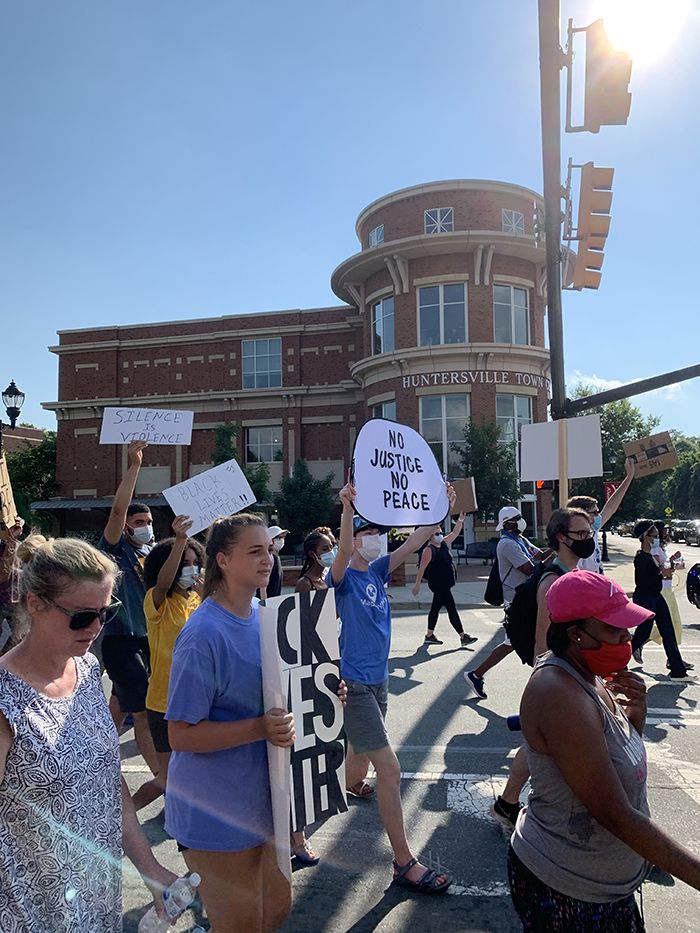 2020 George Floyd Protests Huntersville June 7, 2020