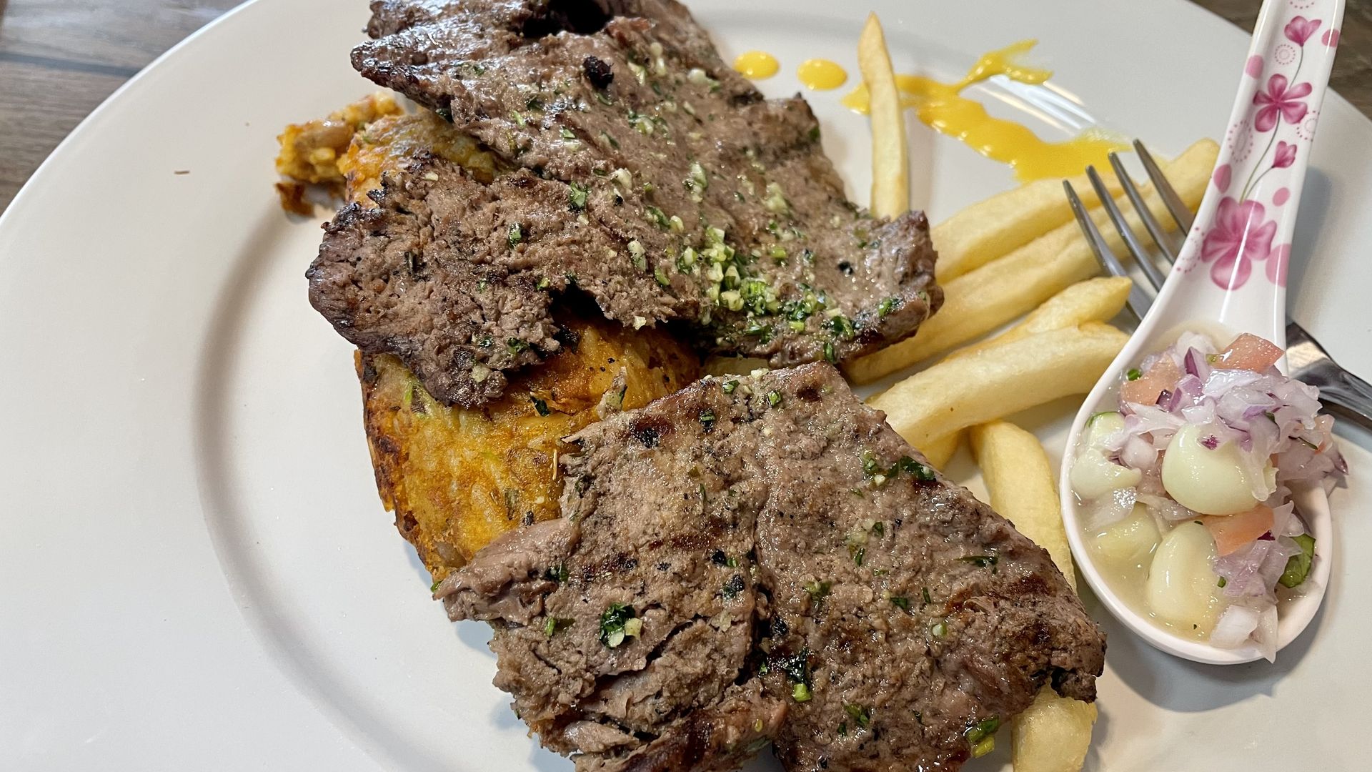 A photo of food from Tullpa Restaurant in Des Moines.