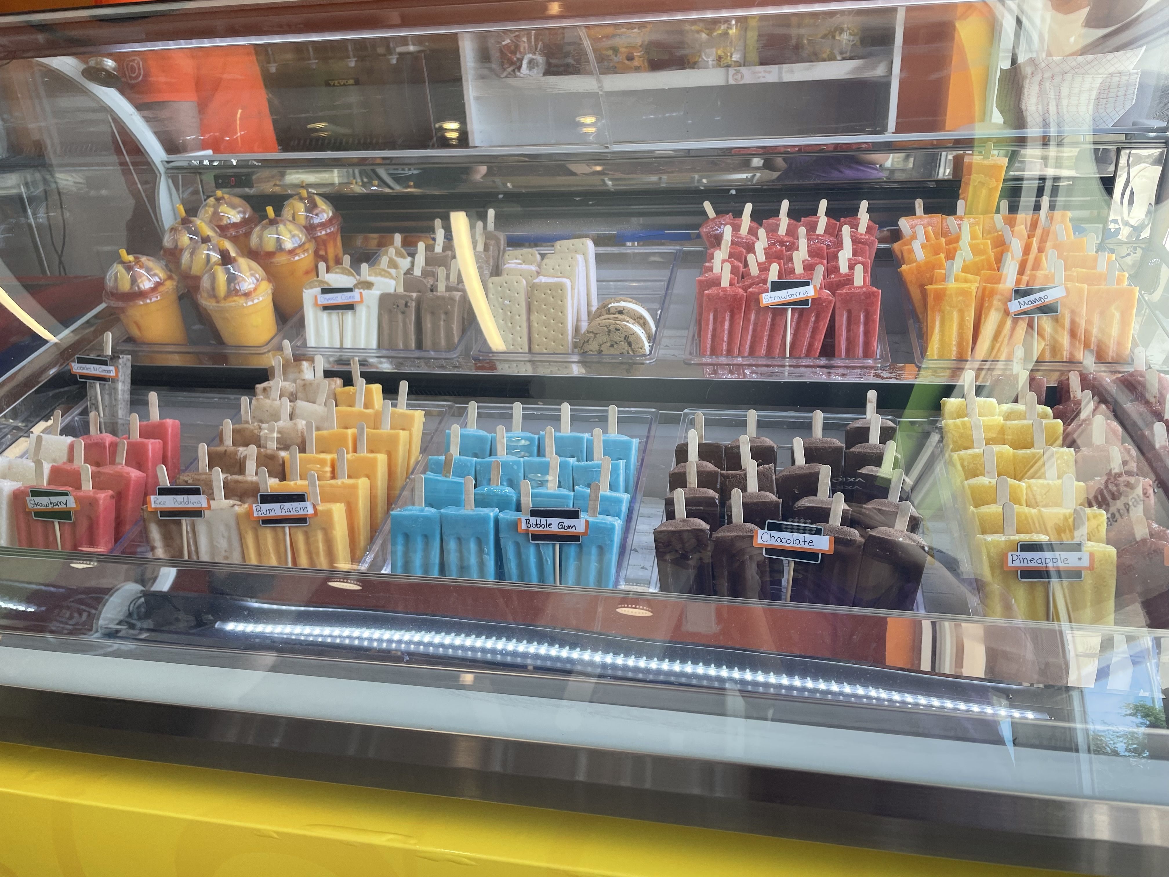 The paletas at Mangos in Ankeny.