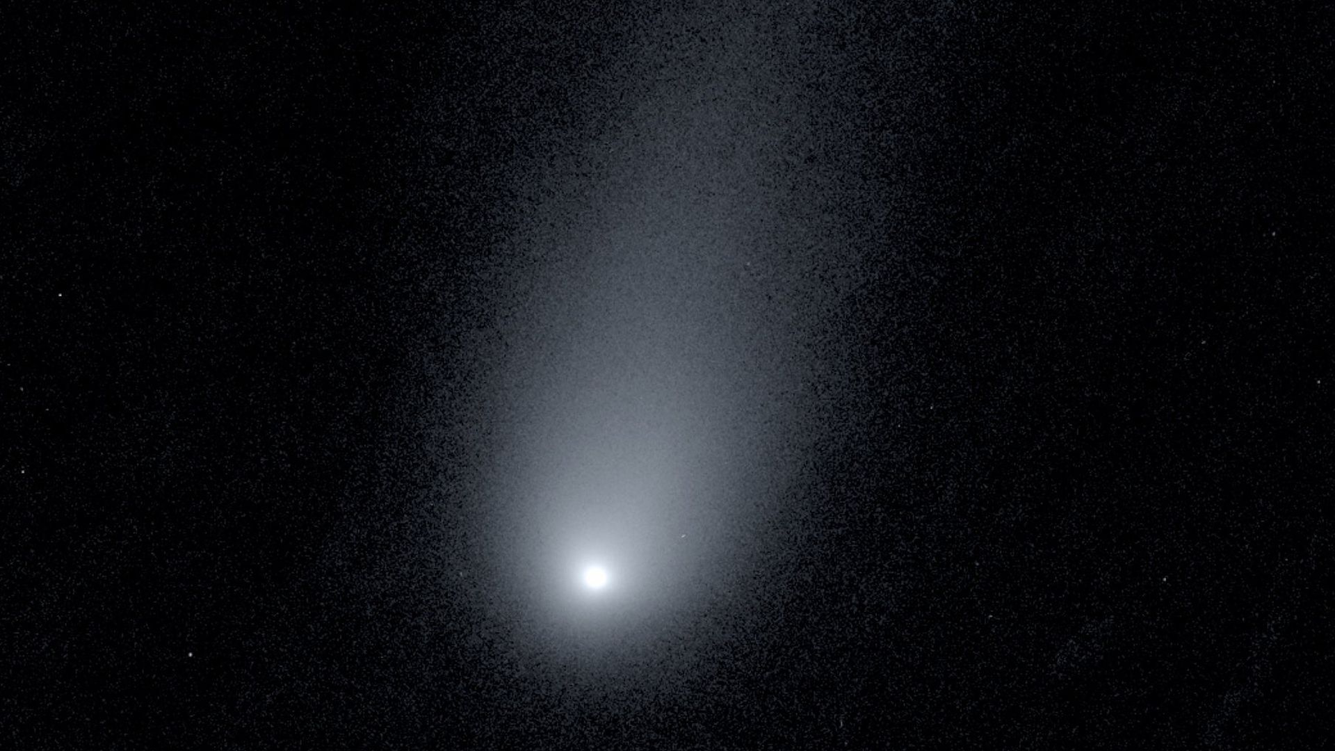 A photo of the interstellar comet 2I/Borisov