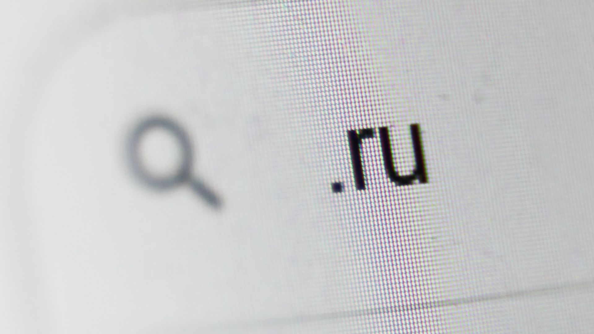 Computer search engine with ".ru"