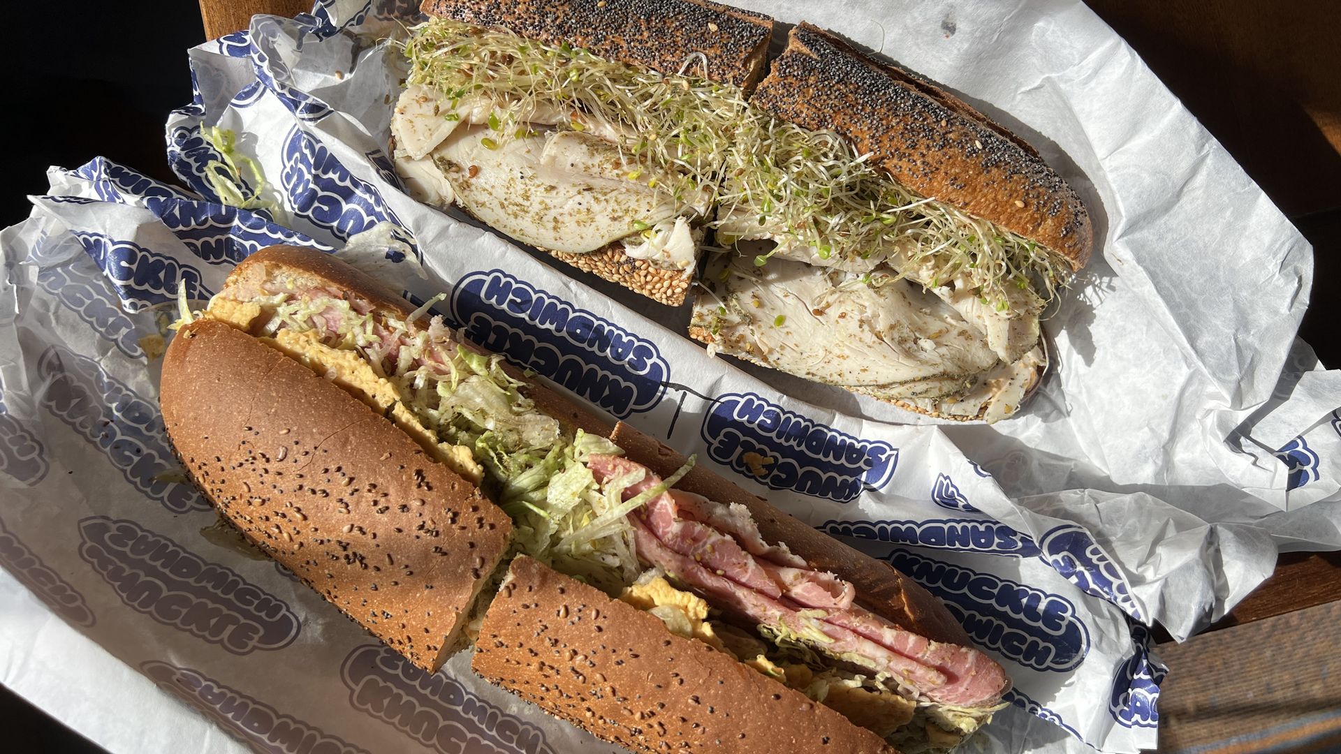 トップス Sandwich What to order at Austin's Knuckle Sandwich - Axios Austin