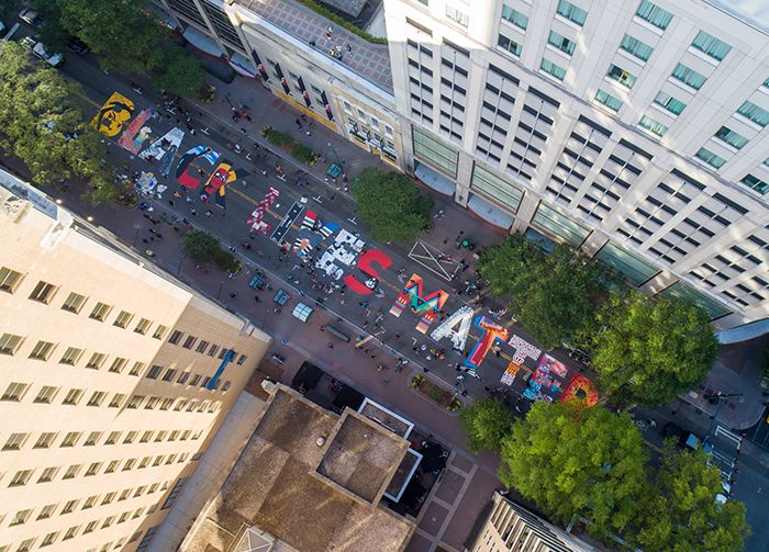 black lives matter mural