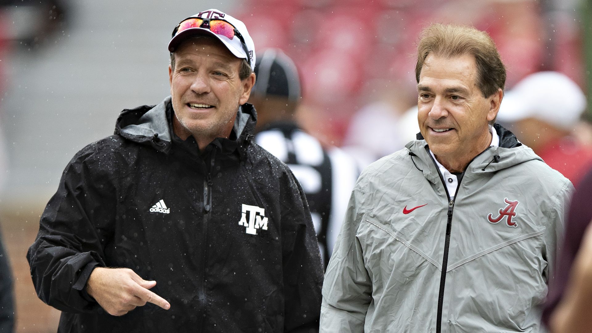 Nick Saban and Jimbo Fisher