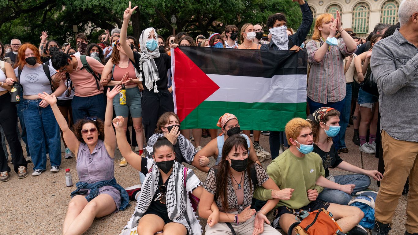 Pro-Palestinian protests continue at North Texas universities - Axios ...