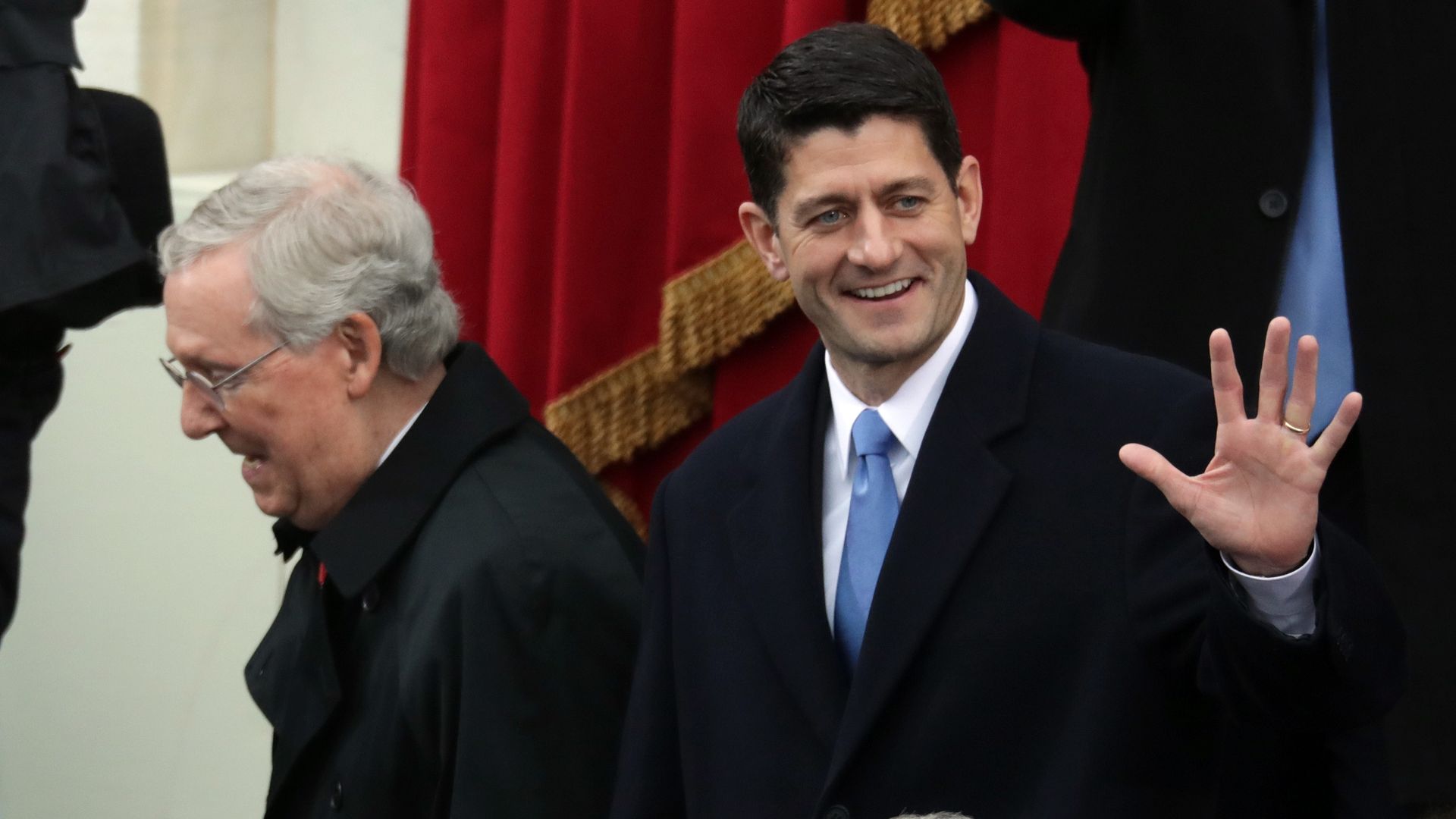 Senate Majority Leader Mitch McConnell and House Speaker Paul Ryan