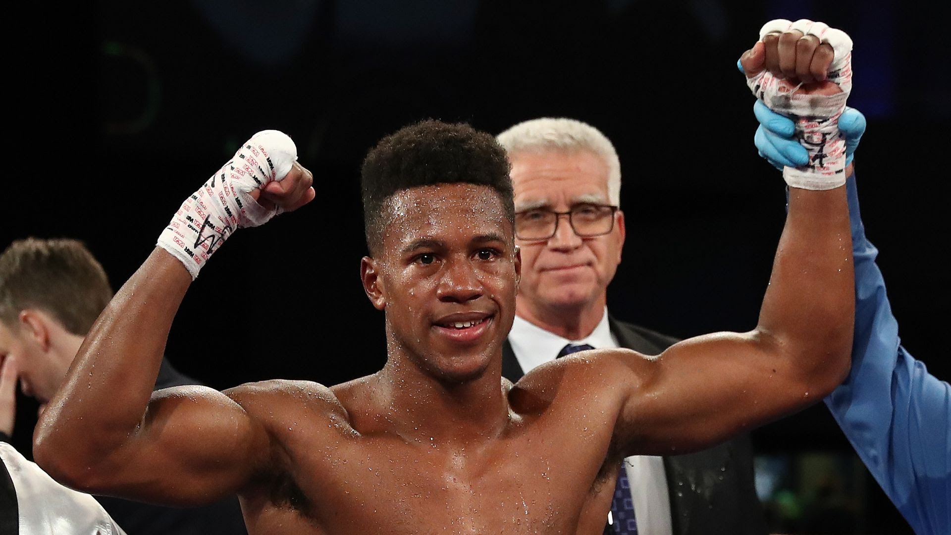 Patrick Day after winning a fight in October 2018