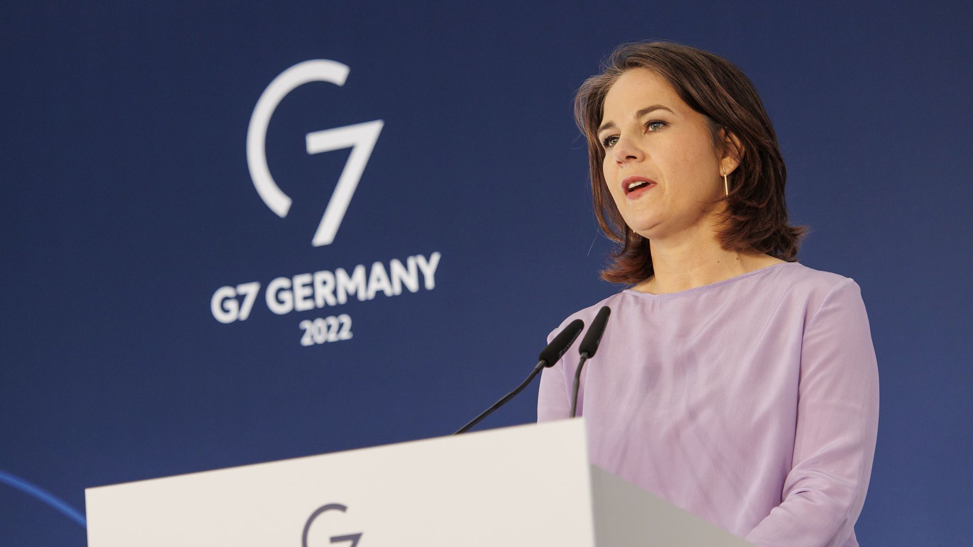 G7 press conference