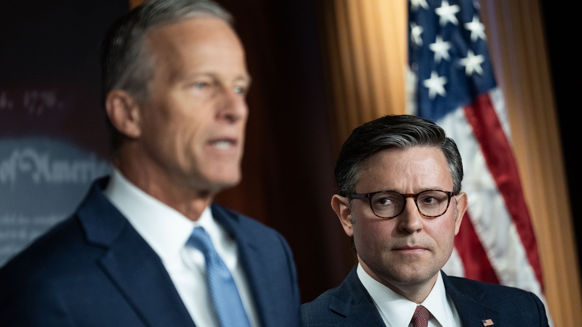 This is John Thune and Mike Johnson