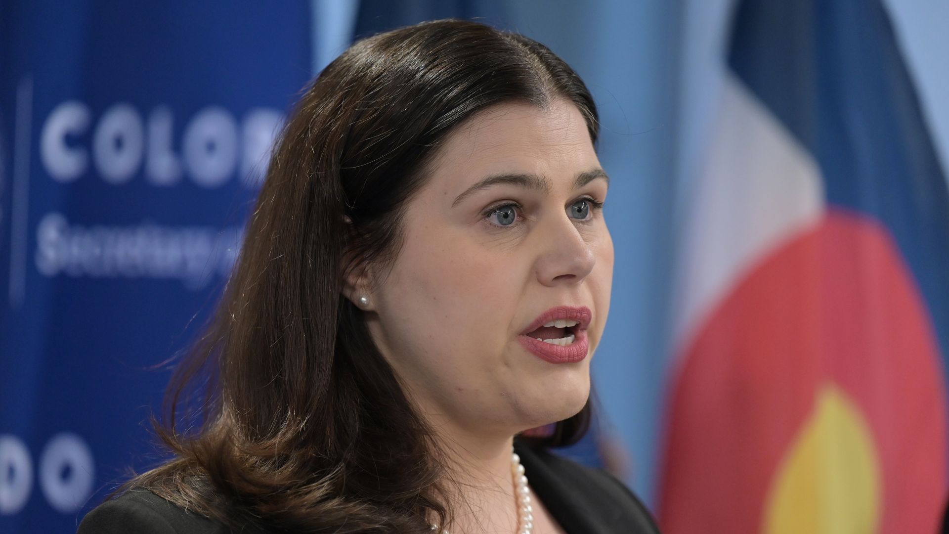 Colorado Secretary of State Jena Griswold missed recent campaign forums in her bid for attorney general. Photo: Hyoung Chang/The Denver Post via Getty Images