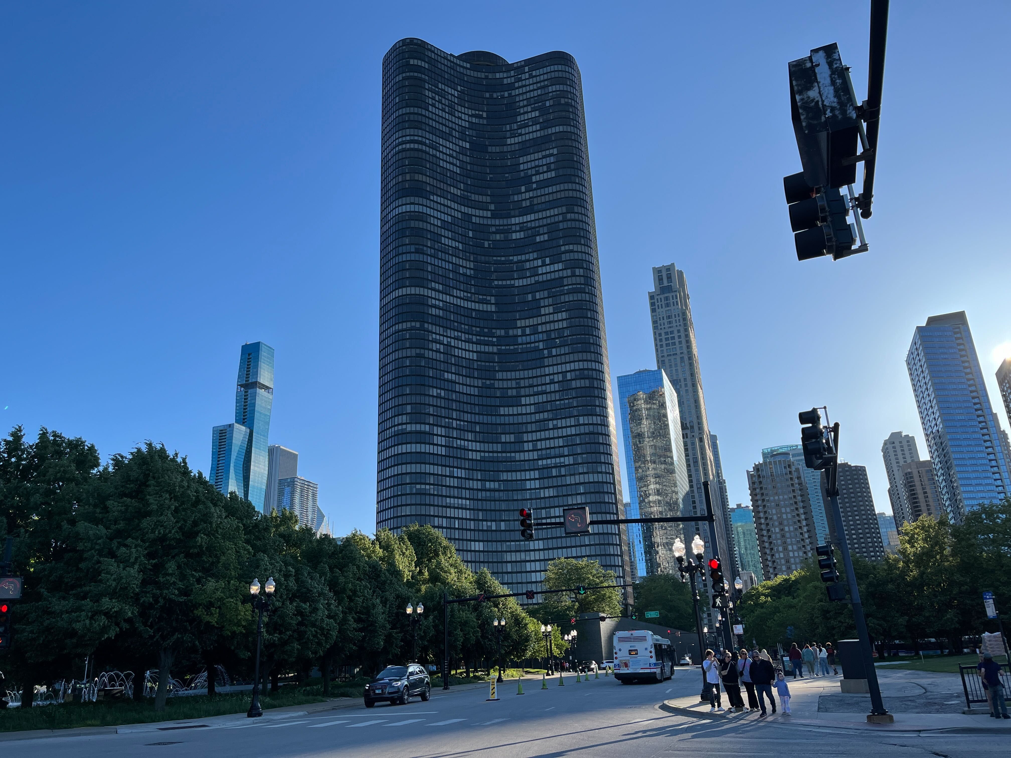 Photo of a big skyscraper