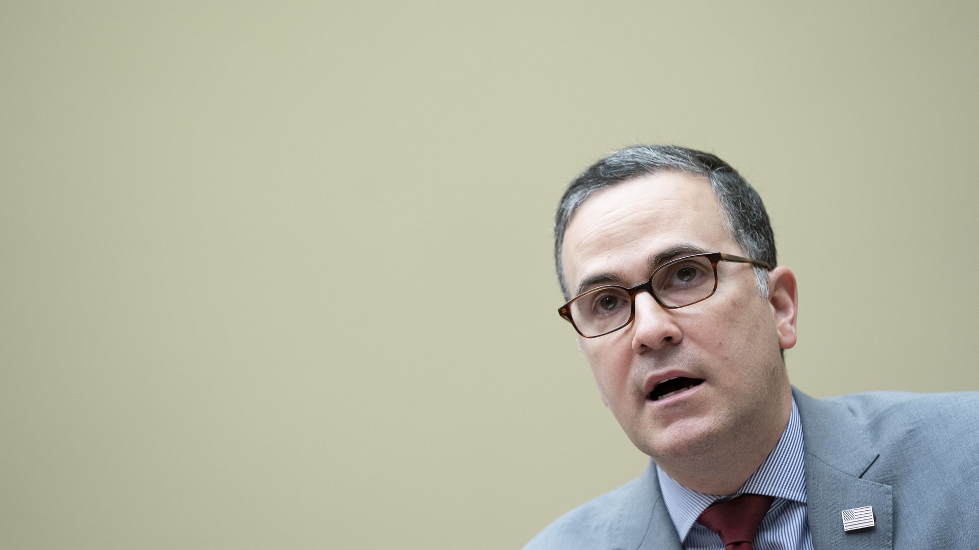 Brandon Wales, executive director of the Cybersecurity and Infrastructure Security Agency, speaking during a congressional hearing in November 2021.