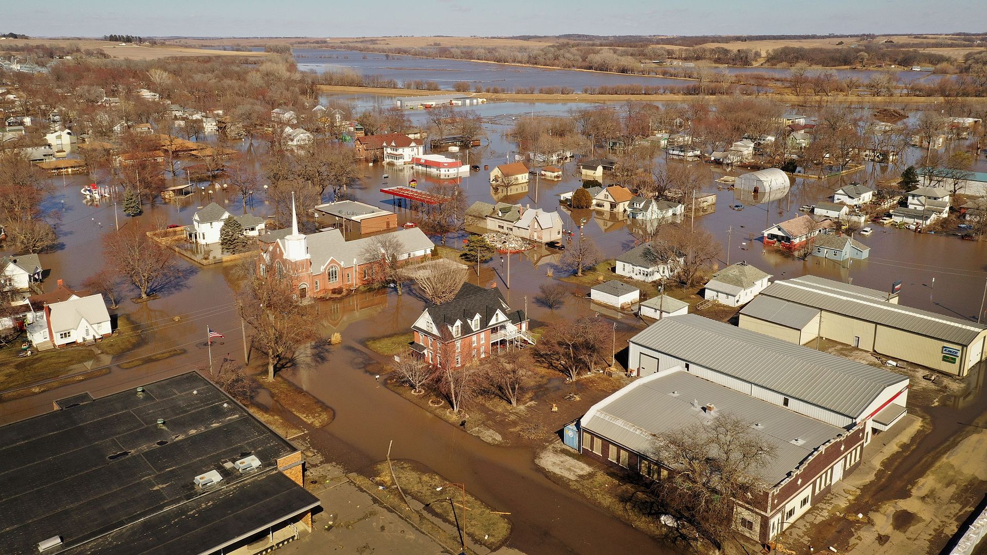 Iowa experienced record-breaking floods in 2019.