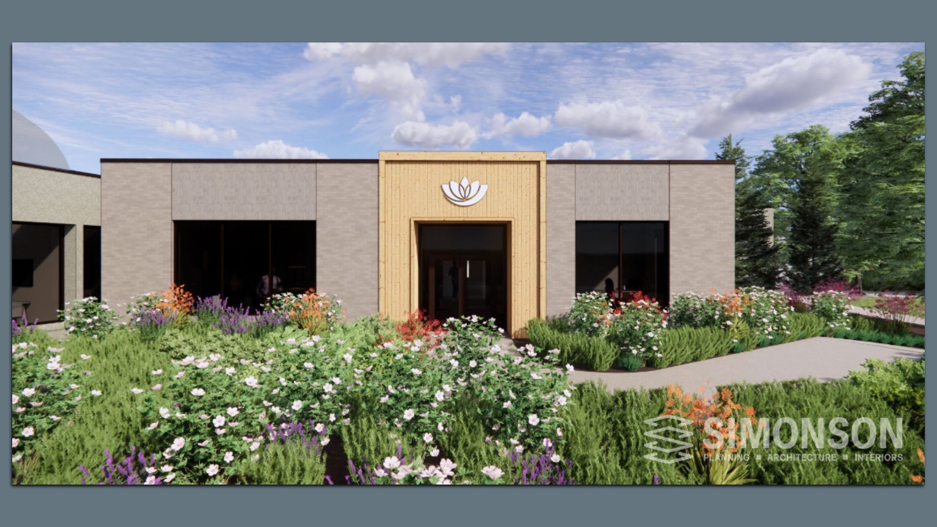 First look: Botanical Garden's temporary entrance - Axios Des Moines