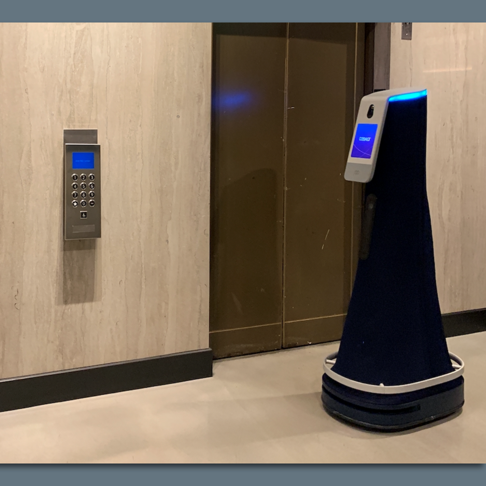 Security robots are starting to replace human guards