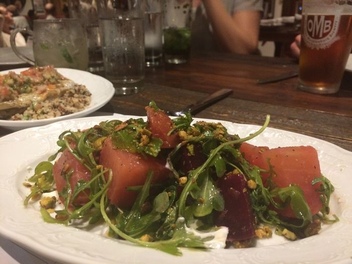 kid cashew beet salad