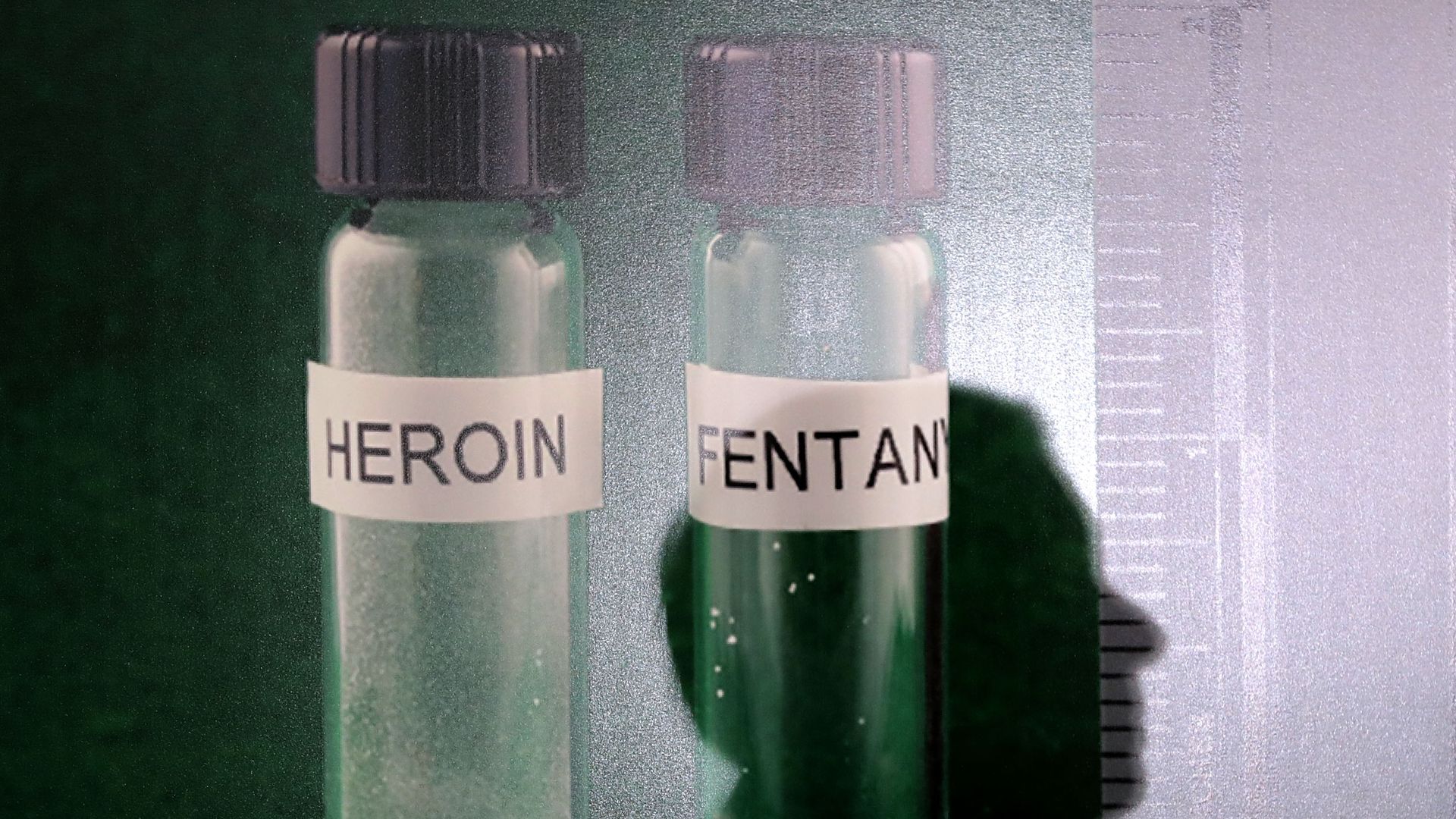 Vials of Heroin and Fentanyl