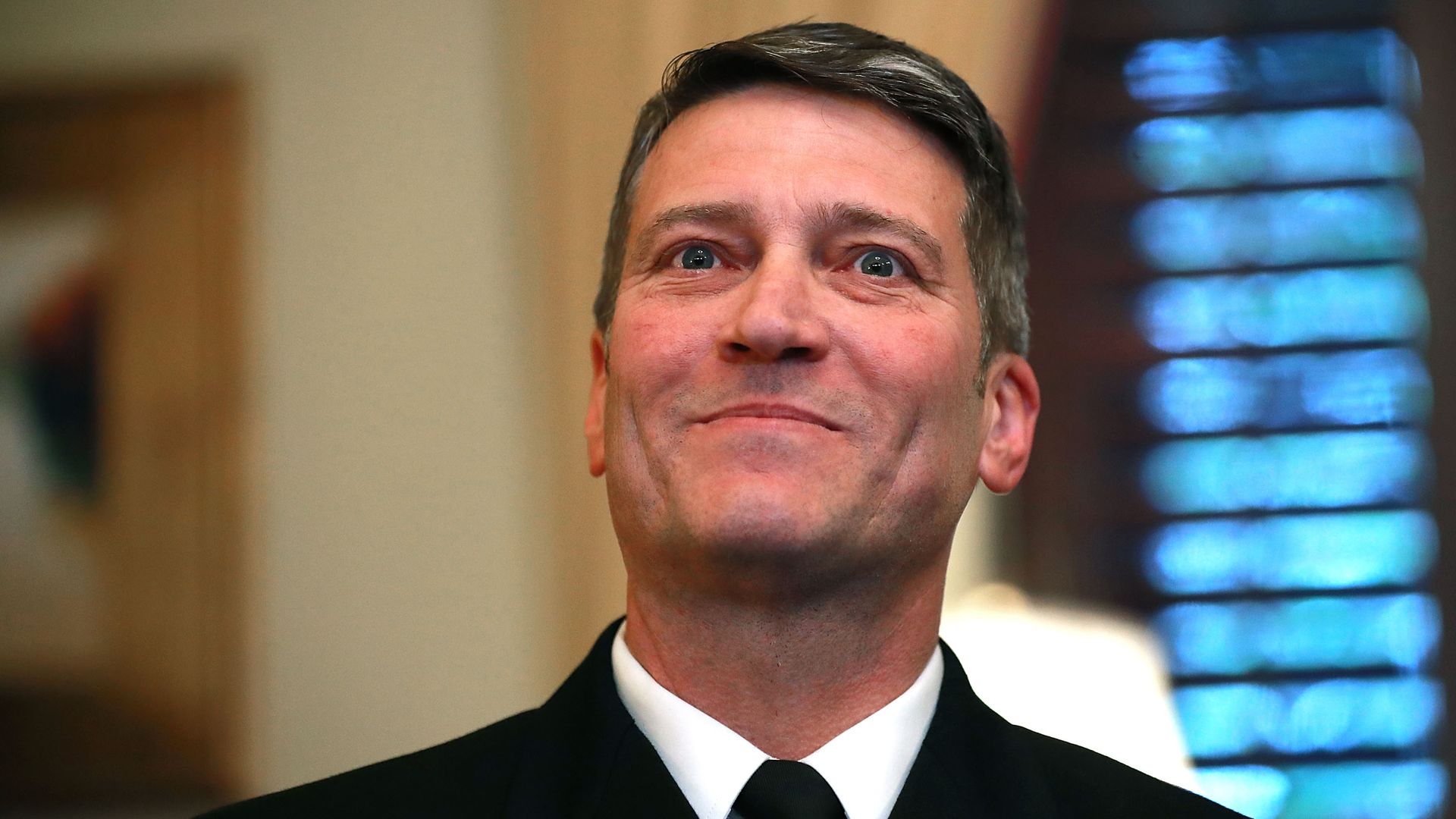 Physician to the President U.S. Navy Rear Admiral Ronny Jackson. 