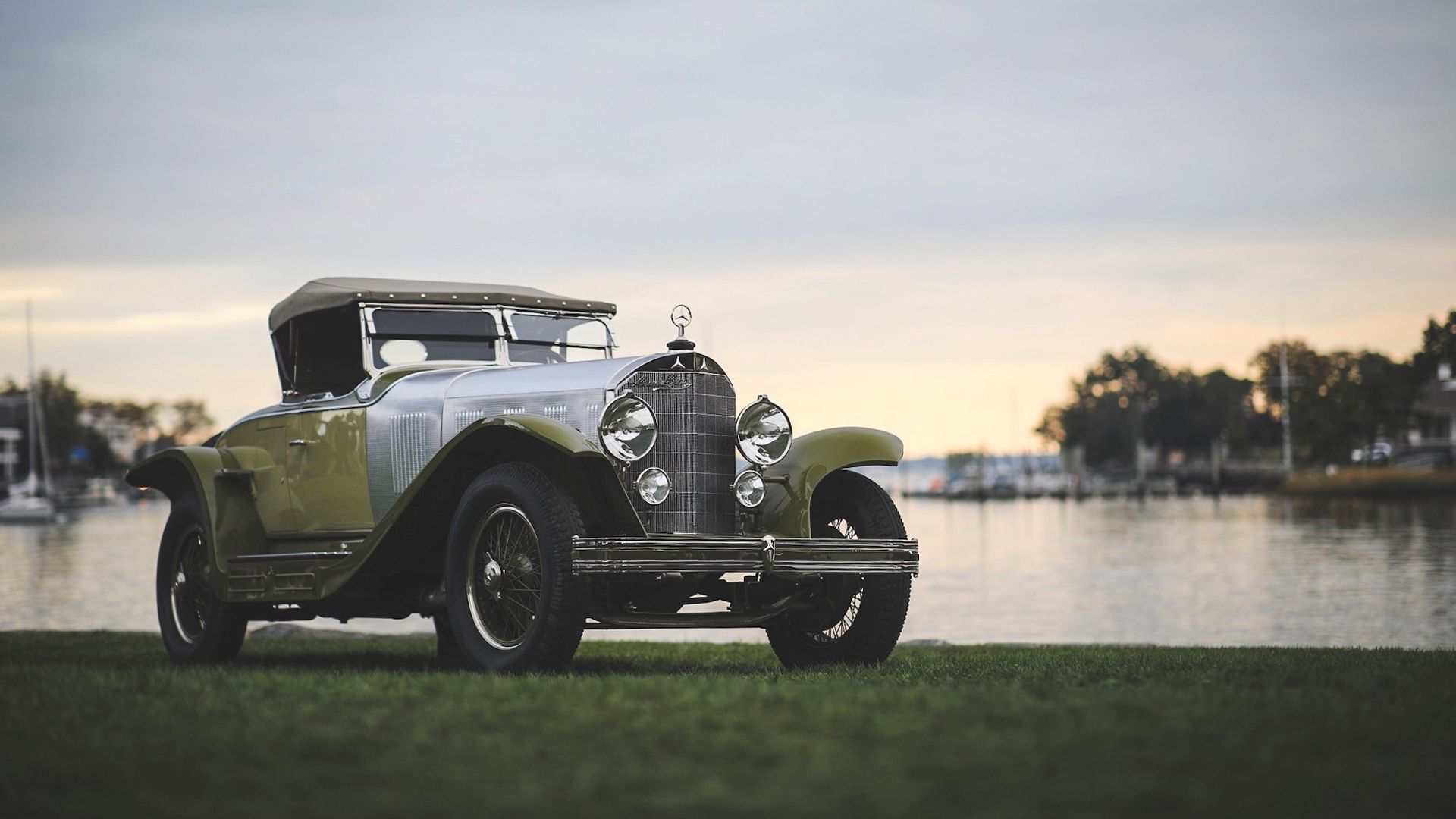  The 1927 Mercedes - Benz Model K that was chosen as this year’s Best in Show at the 25th annual Greenwich Concours d’Elegance.
