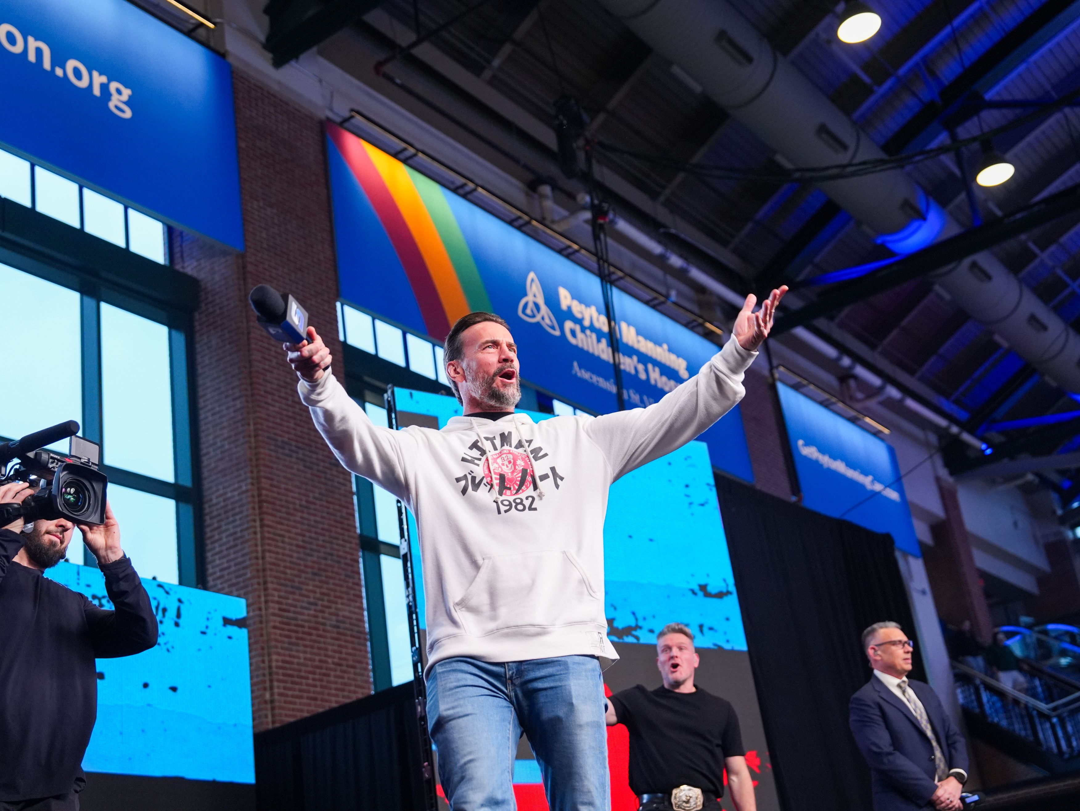 WWE community celebration in Indianapolis 