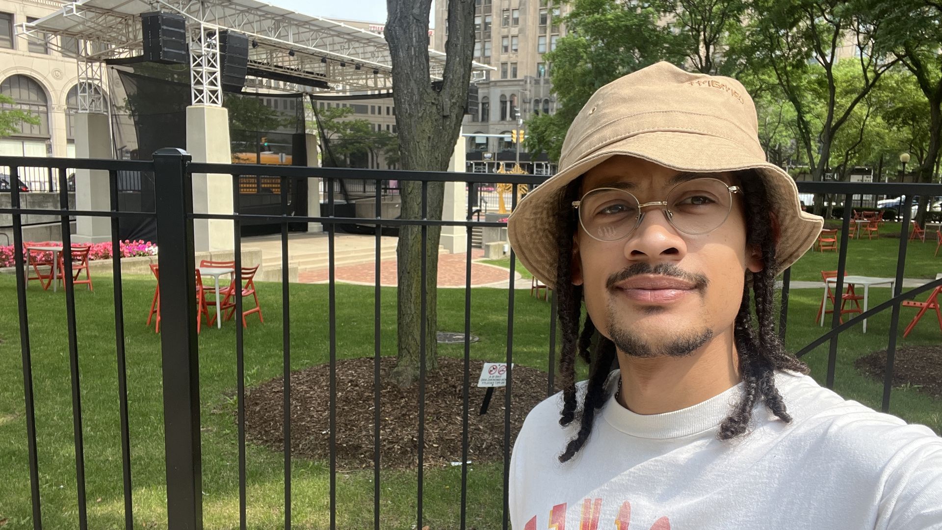 Sam at New Center Park.