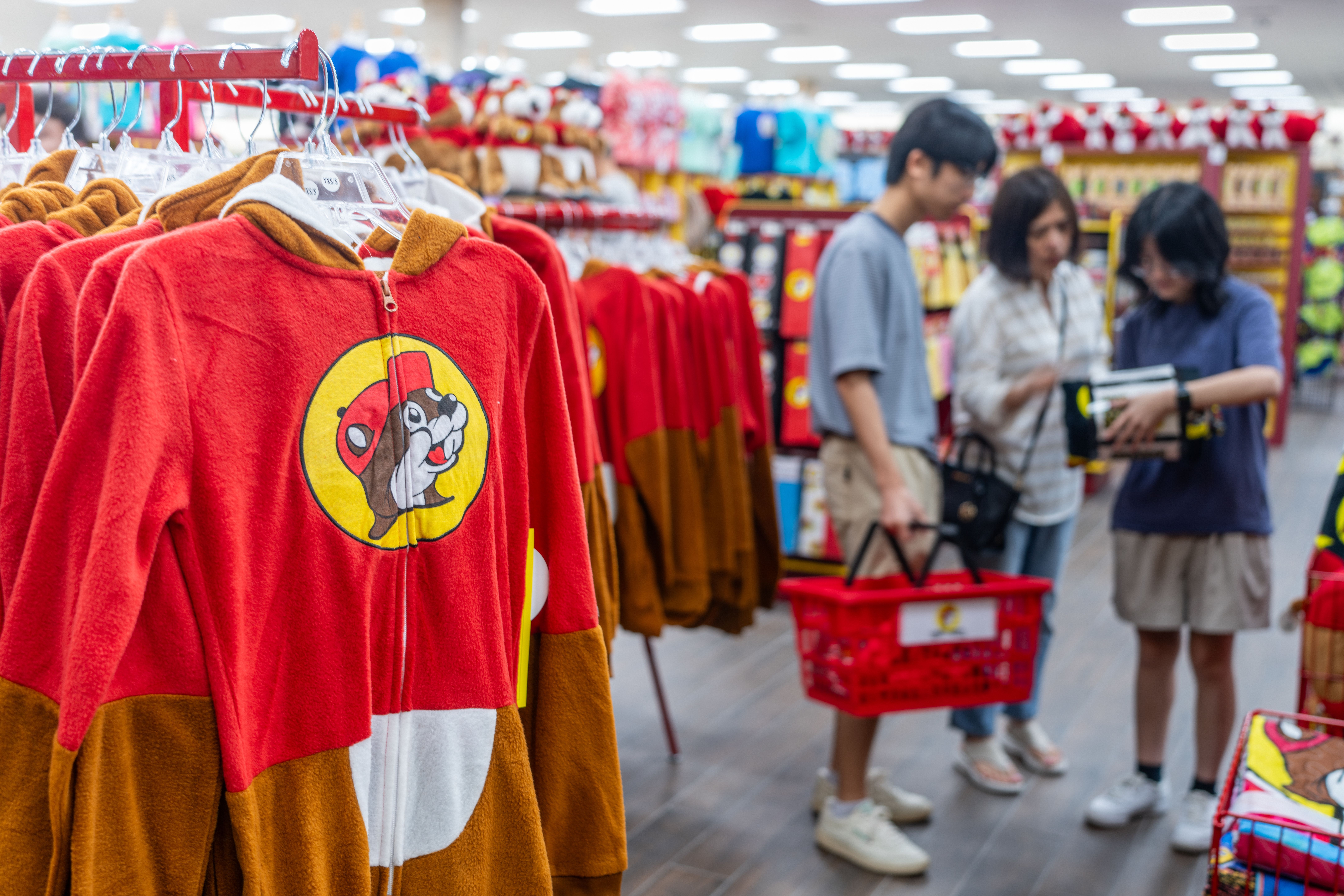Image shows a buc-ee's beaver onesie