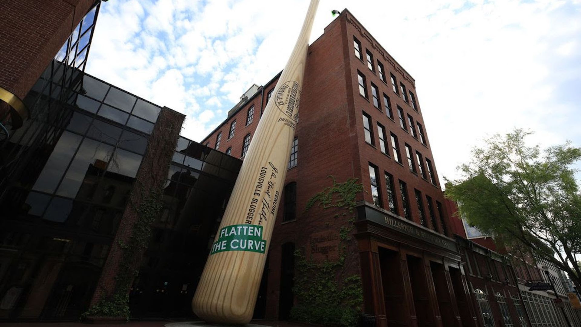 Babe Ruth Baseball Bat at Louisville Slugger Museum in Louisville, Kentucky