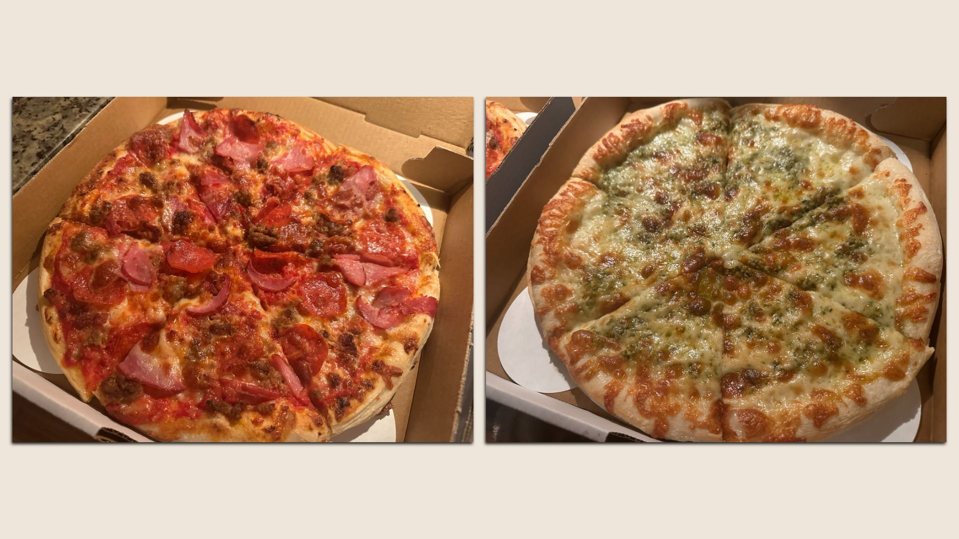 photos of pizzas