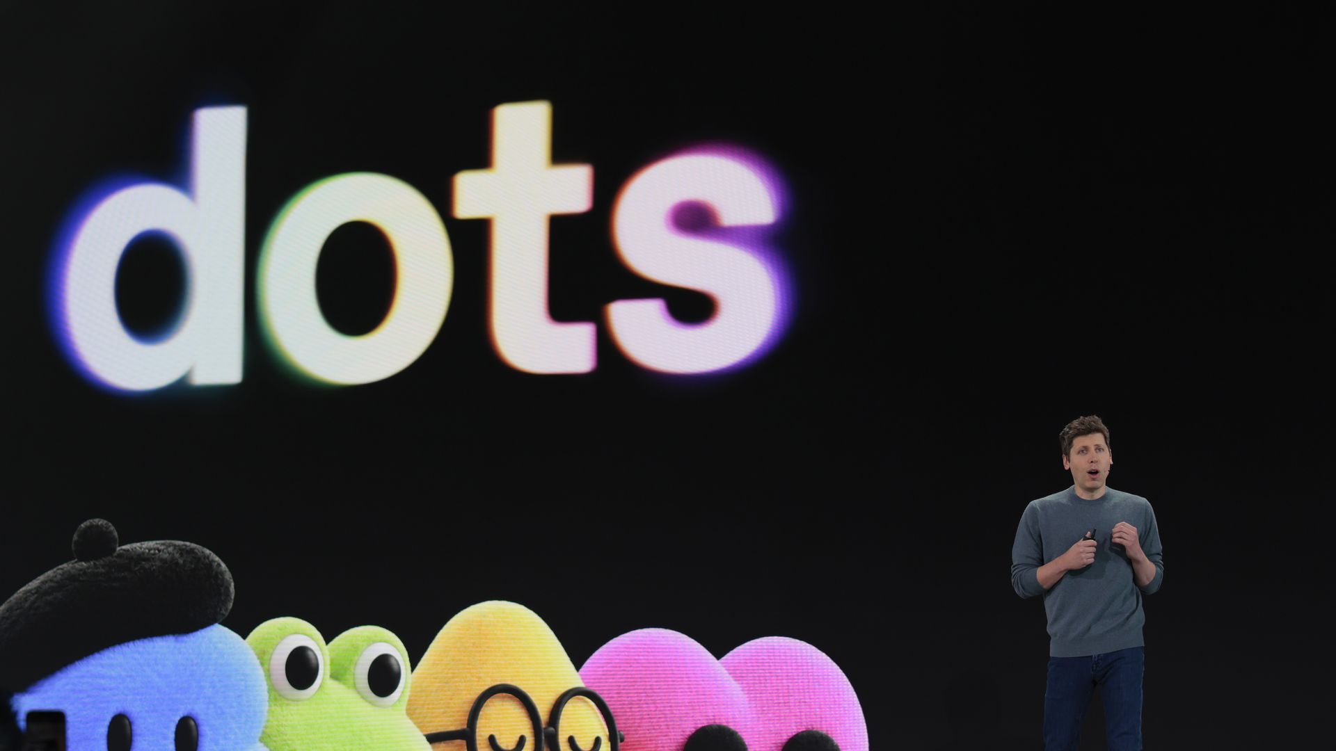 OpenAI CEO Sam Altman delivers the keynote address during the OpenAI developers conference at Fort Mason on September 29, 2026 in San Francisco, California. Altman announced new artificial intelligence personal assistant agents named "dots" to rival Meta's M