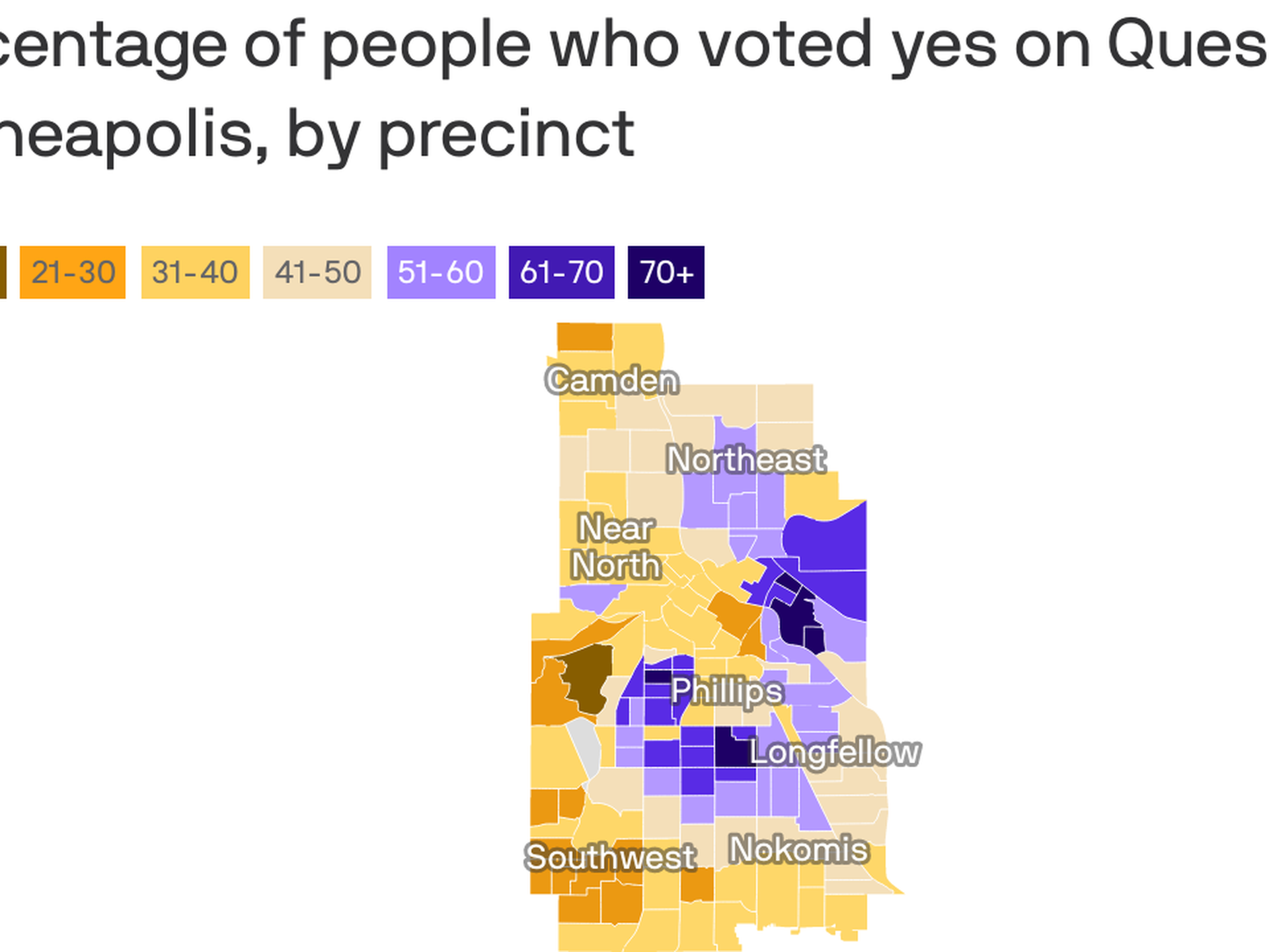 Minneapolis Police Precinct Map Mapped: Minneapolis Police Charter Amendment Vote - Axios Twin Cities