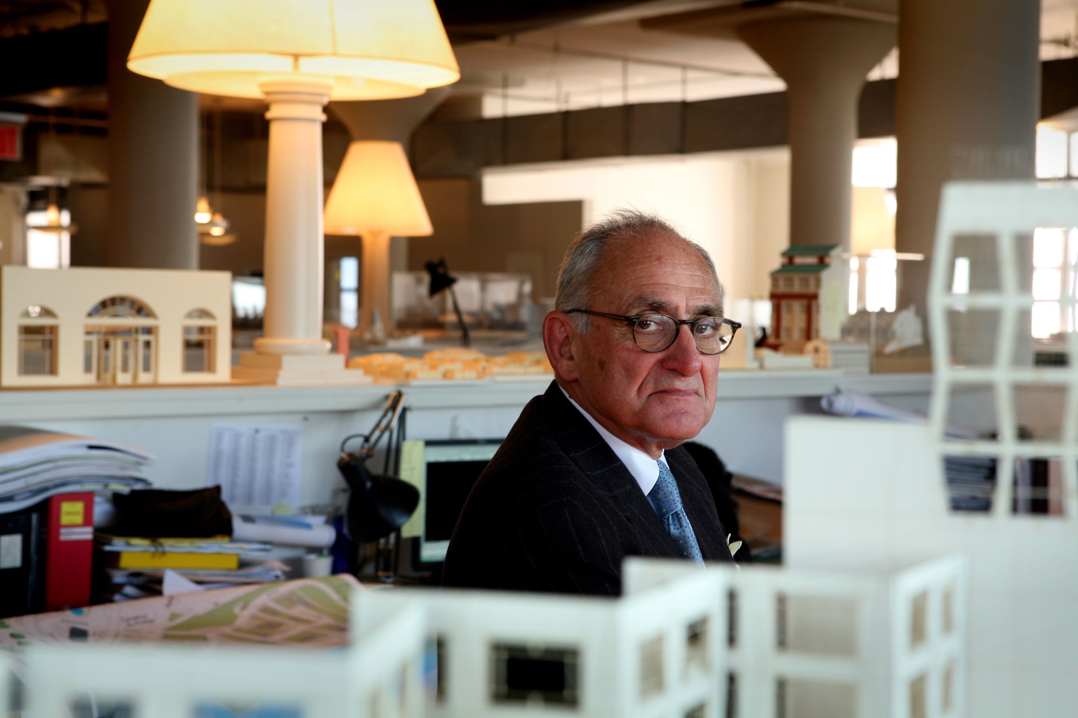 Architect Robert A.M. Stern at his office in New York in 2007.
