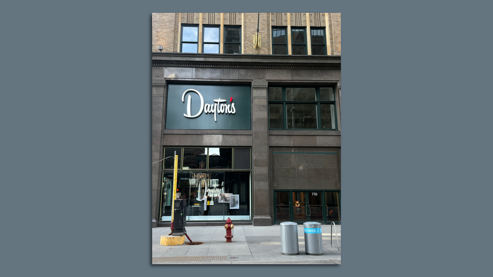 A photo of The Dayton's Project front doors