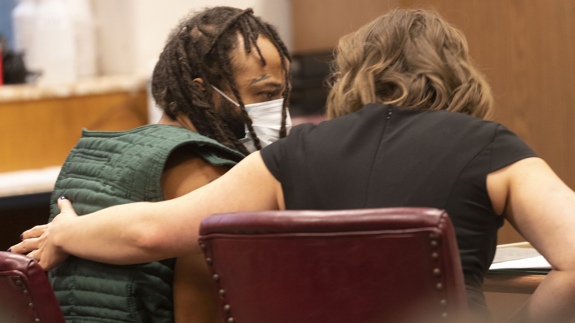 Darrell Brooks at a county court in Waukesha, Wisconsin, in November 2021.