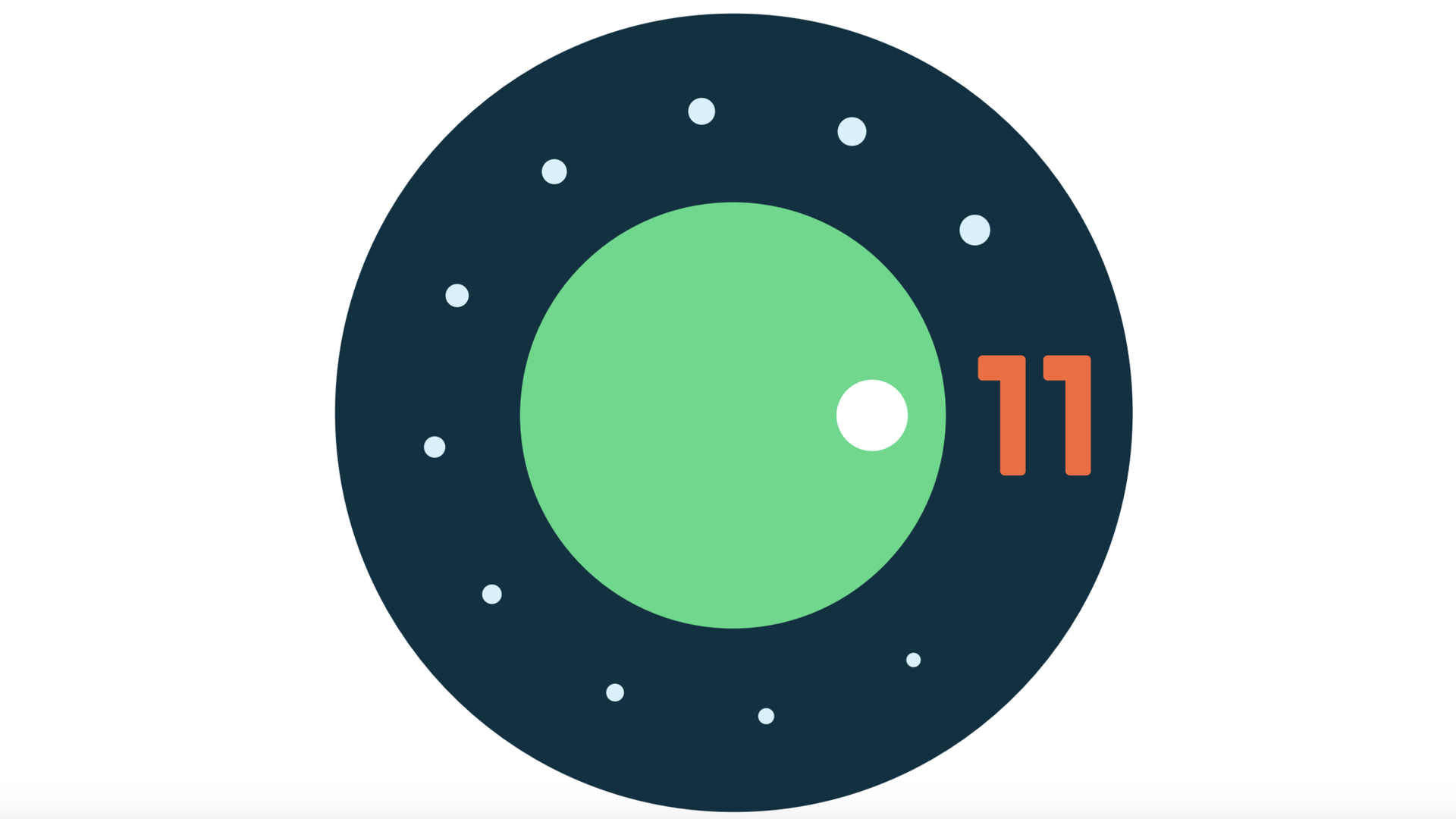 Google's Android 11 logo