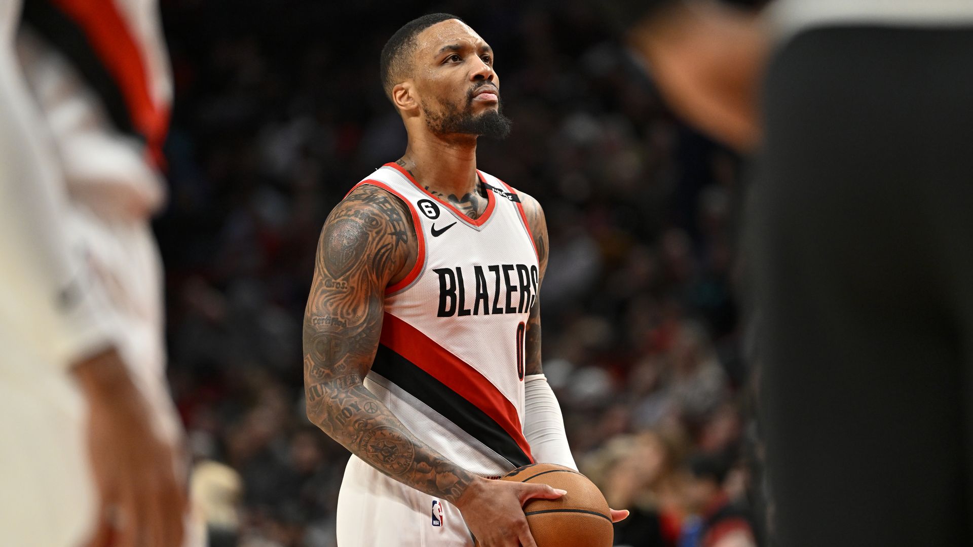 A photo of Damian Lillard.