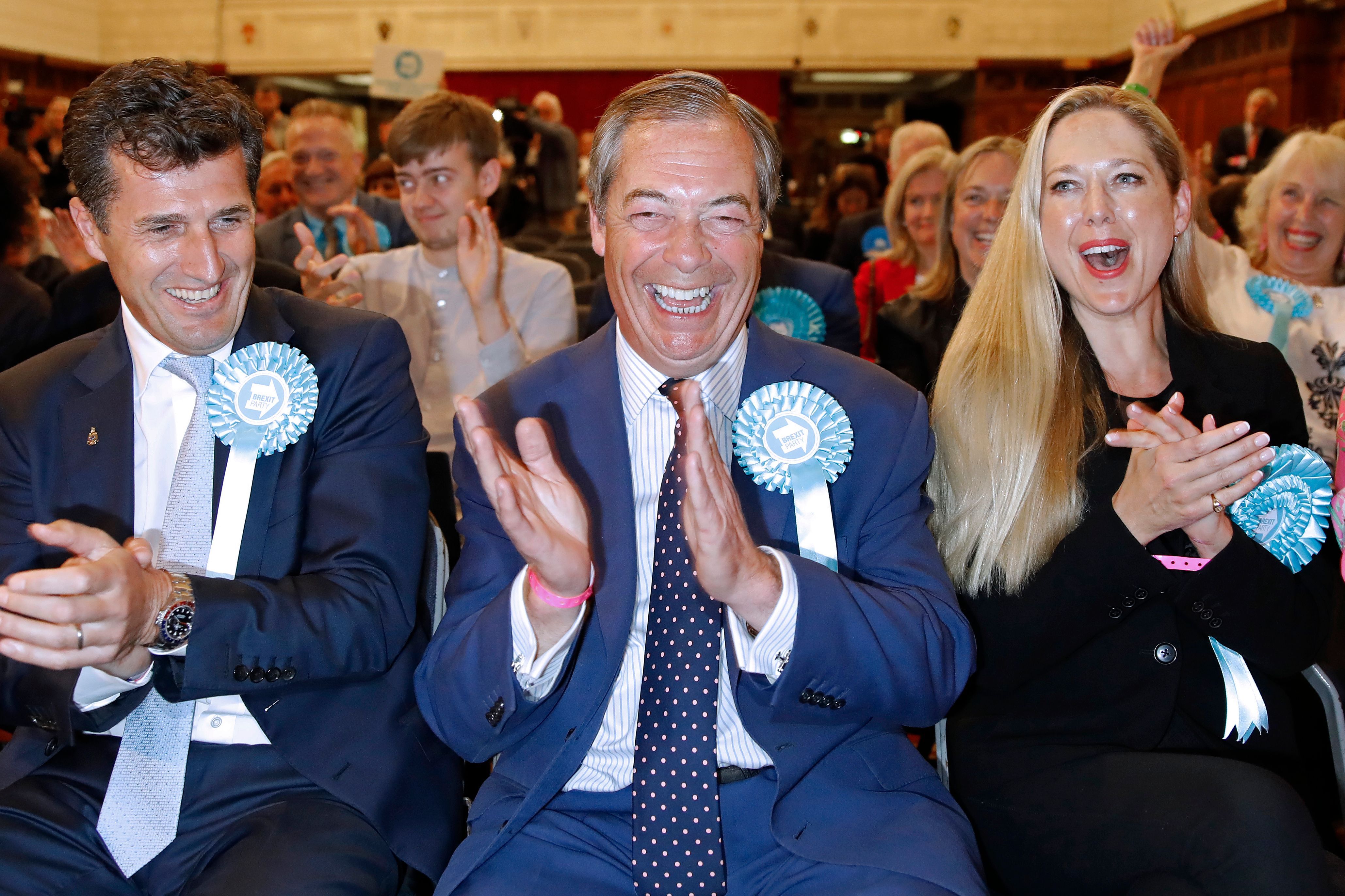 Nigel Farage, leader of the newly formed Brexit Party.